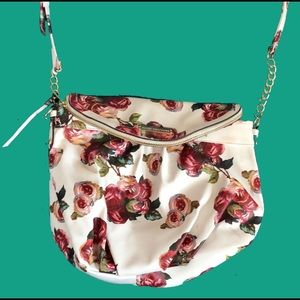 Juicy Couture rose print handbag